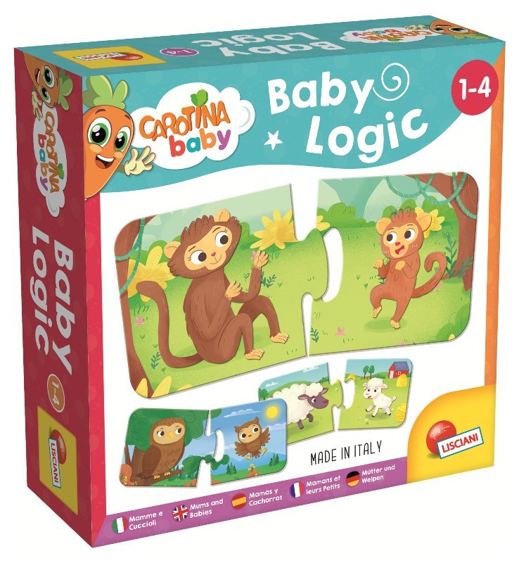 CAROTINA BABY LOGIC MAMME E CUCCIOLI lisciani