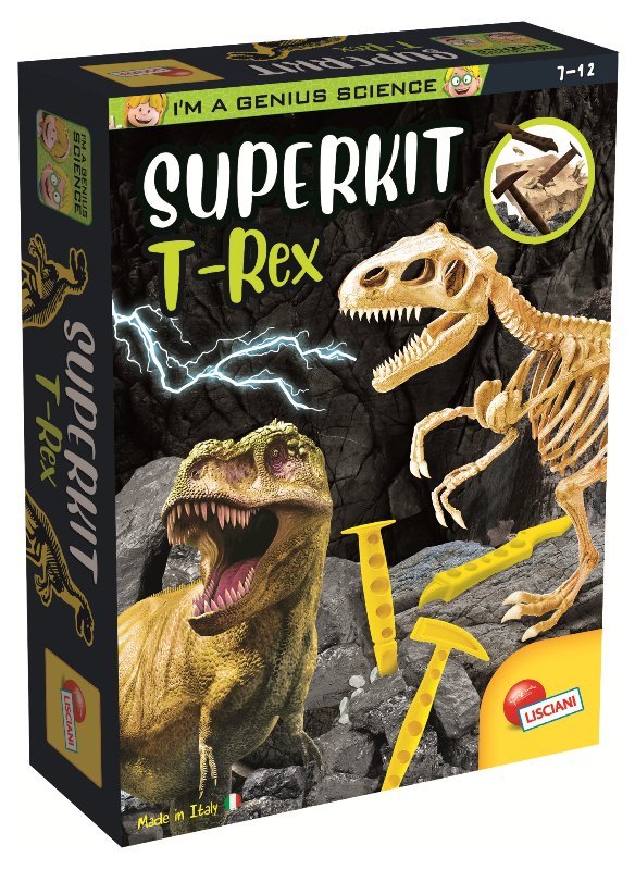 I'M A GENIUS SUPER KIT T-REX lisciani