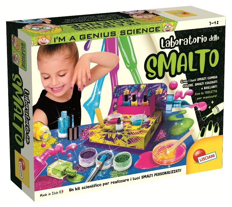 I'M A GENIUS LABORATORIO DELLO SMALTO lisciani
