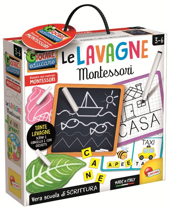 MONTESSORI LE LAVAGNE EDUCATIVE lisciani