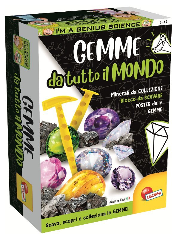 I'M A GENIUS SCIENZA POCKET GEMME DA TUTTO IL MO lisciani