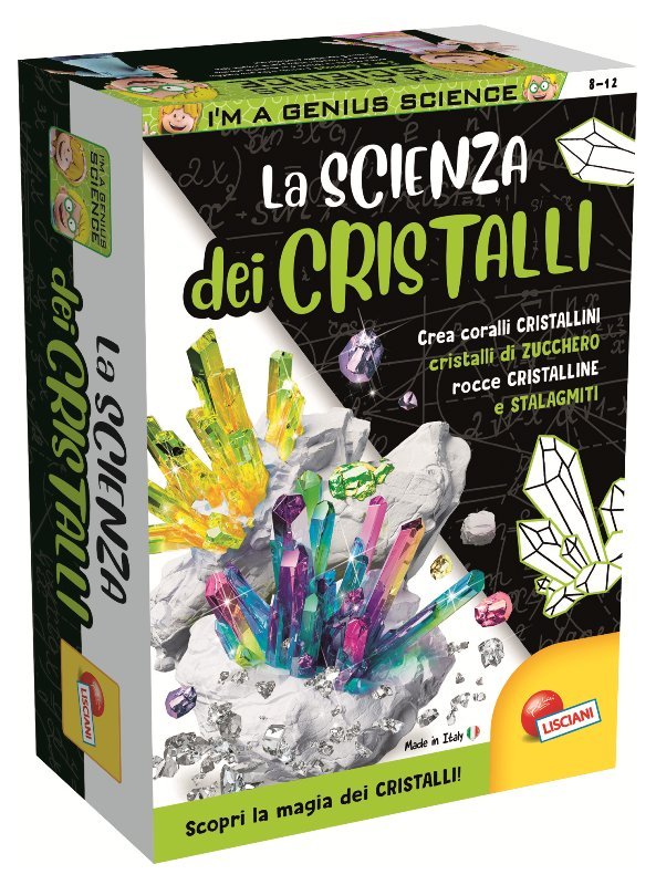 I'M A GENIUS SCIENZA POCKET LA SCIENZA DEI CRIST lisciani