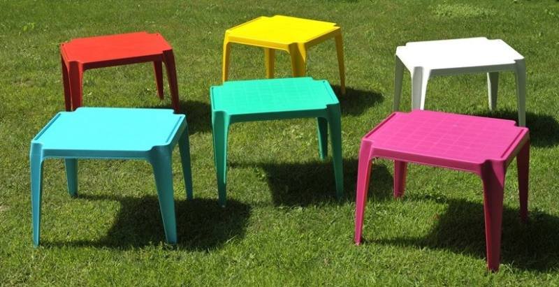 TAVOLO BABY ROSSO 56 x 52 x 44 cm Ipae-Progarden SPA