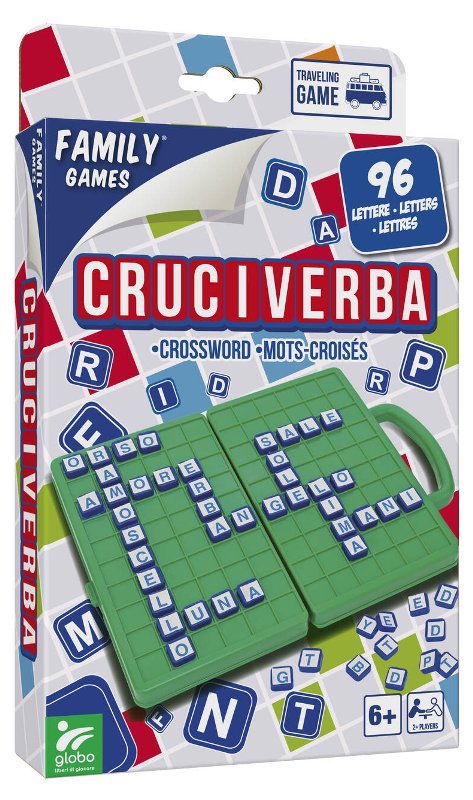 GIOCO TASCABILE CRUCIVERBA Globo (importazione)