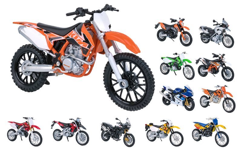 WELLY MOTO CROSS LICENZ SCALA 1:18 12 ASS 24PZ/D-B Globo (importazione)
