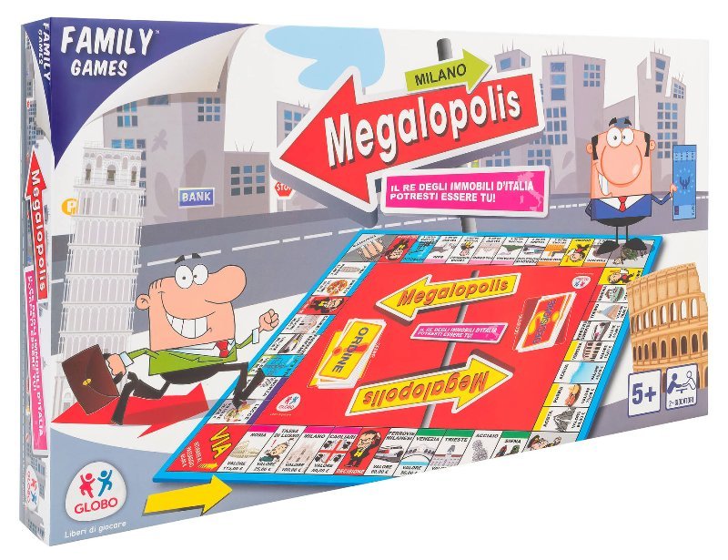 GIOCO MEGALOPOLIS Globo (importazione)