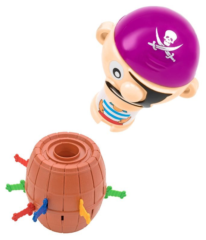 GIOCO DEL PIRATA NELLA BOTTE C/16 SPADE Globo (importazione)