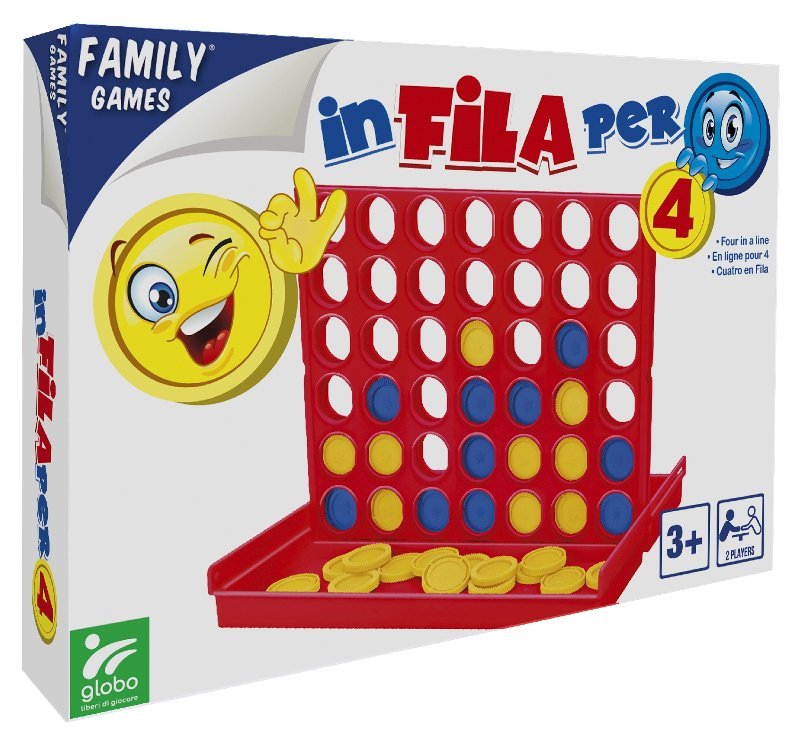 IN FILA PER 4 MAXI Globo (importazione)