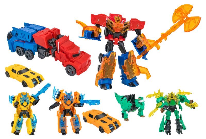 TRAXFIGURE ROBOT->VEICOLI 4 ASS Globo (importazione)