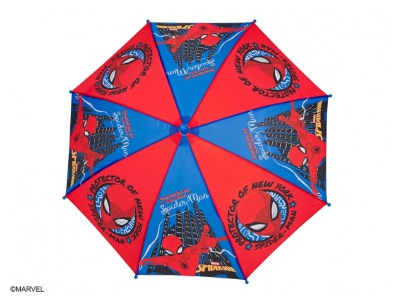 OMBRELLO MANUALE DIAMETRO 38CM SPIDERMAN perletti