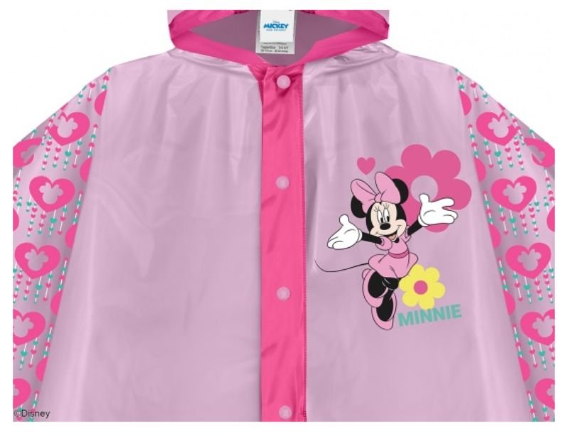 PONCHO PIOGGIA MINNIE TAGLIA UNICA 3-6 ANNI perletti