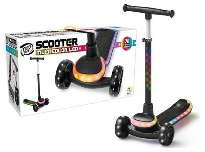 MONOP. ALLU. 3 RUOTE 120/80MM C/LED Teorema (importazione)