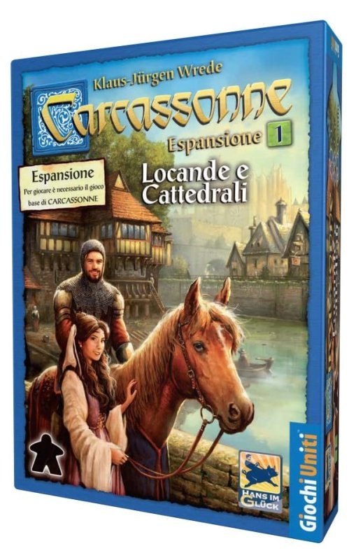CARCASSONNE LOCANDE E CATTEDRALI - espansione Giochi Uniti SRL