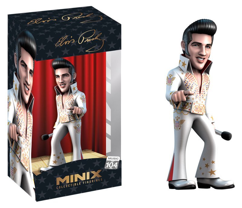 Minix Elvis Presley White the-pokemon-company