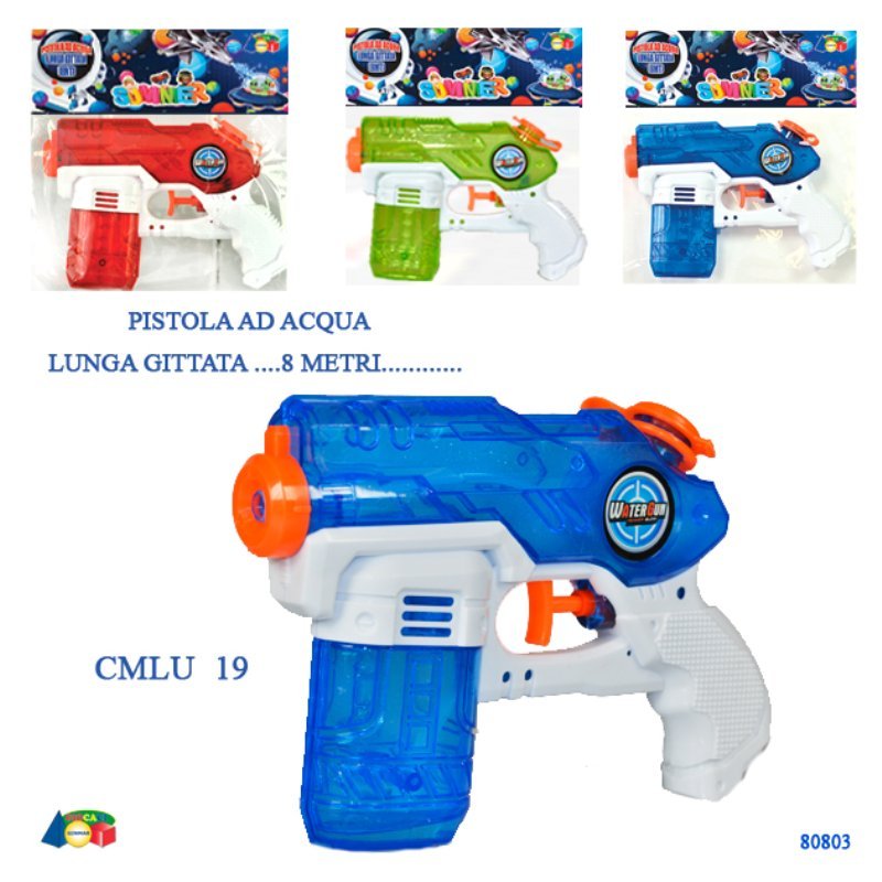 PISTOLA AD ACQUA SPAZIALE TRASP.ASS. Givi, Ginocchio (importazione)