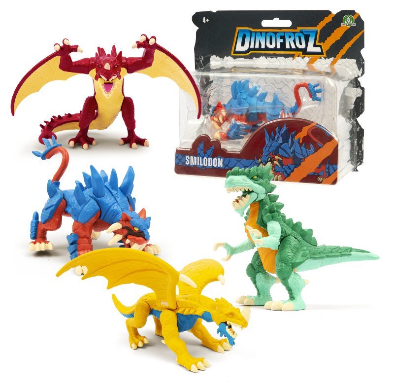 DINOFROZ ACTION FIGURES BLISTER PERS. DINO& DRAGHI AS A giochi-preziosi