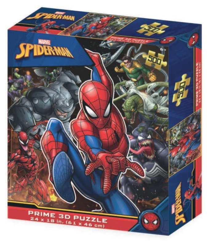 PUZZLE 3D SPIDERMAN VS NEMICI 500 PZ. giochi-preziosi