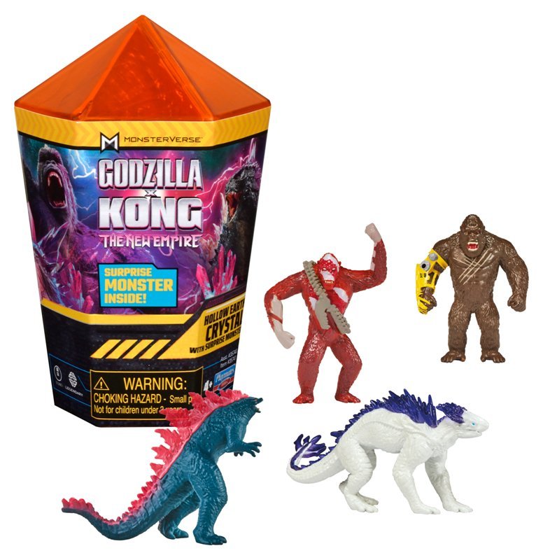 GODZILLA X KONG MINI PERSONAGGI IN CRISTALLO CDU 16 PZ giochi-preziosi