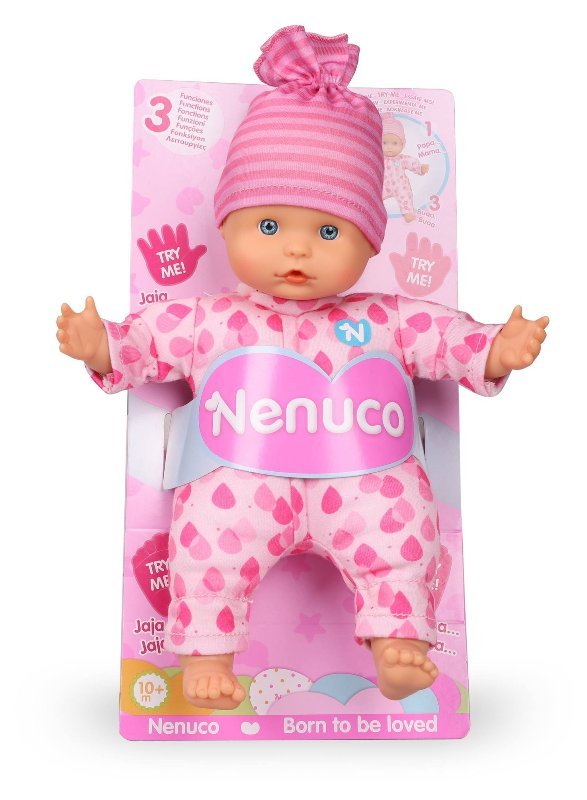 NENUCO SOFT 3 FUNZIONI - ROSA giochi-preziosi