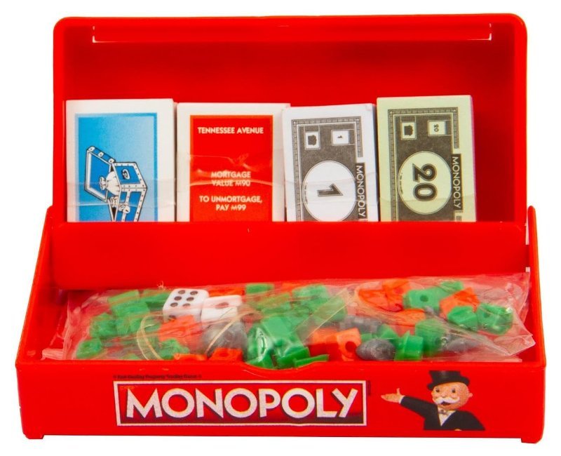 WORLD'S SMALLEST MONOPOLY giochi-preziosi