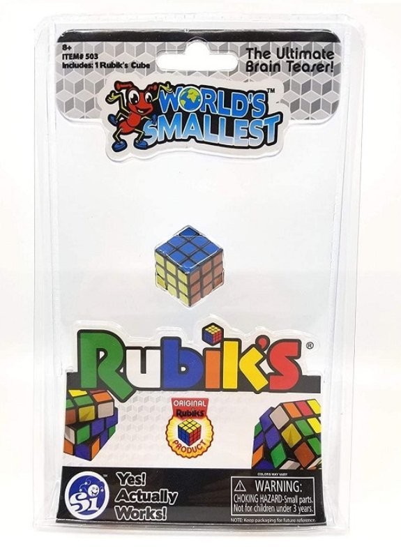 WORLD'S SMALLEST RUBIK'S giochi-preziosi