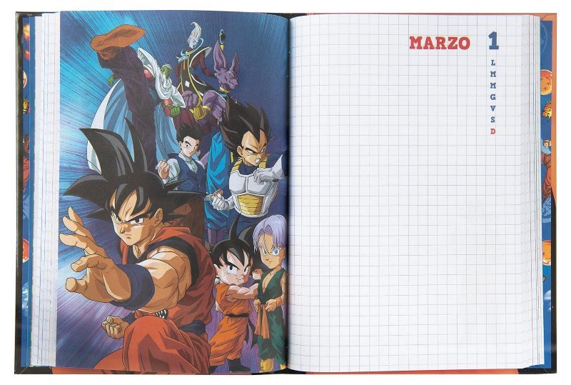 DIARIO DRAGON BALL ORANGE FRANCO COSIMO PANINI EDITORE