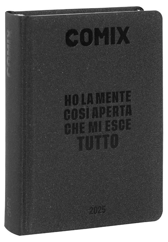 AGENDA COMIX 16M STD CHARCOAL FRANCO COSIMO PANINI EDITORE