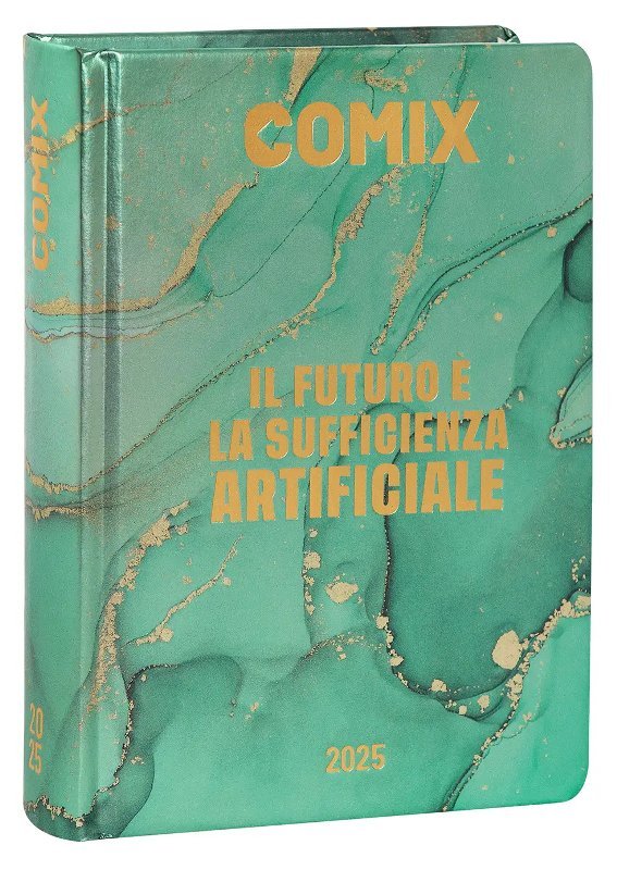 AGENDA COMIX 16M STD FLUID MARBLE FRANCO COSIMO PANINI EDITORE