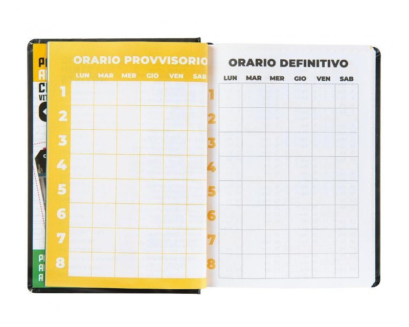 AGENDA COMIX 16M MINI BLACK&SILVER FRANCO COSIMO PANINI EDITORE