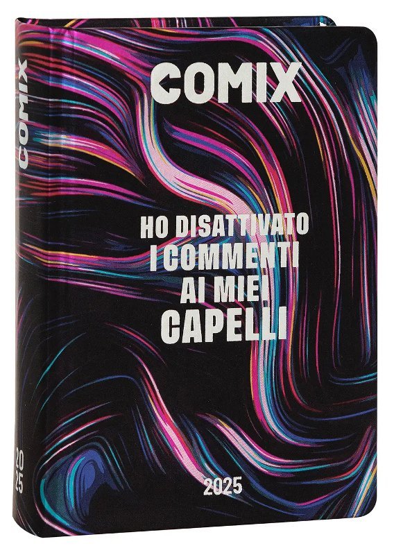 AGENDA COMIX 16M MINI SWIRLS FRANCO COSIMO PANINI EDITORE