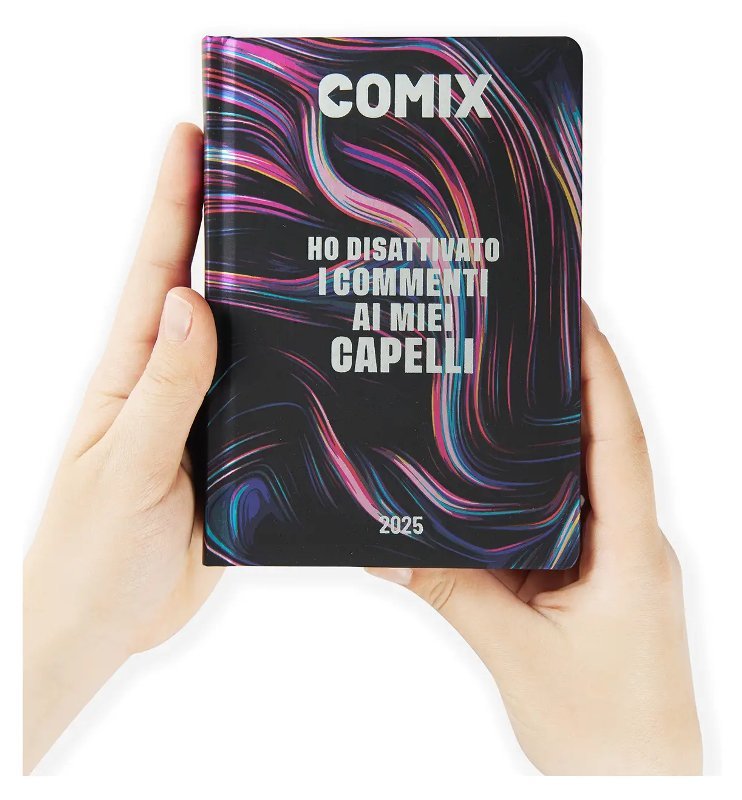 AGENDA COMIX 16M MINI SWIRLS FRANCO COSIMO PANINI EDITORE