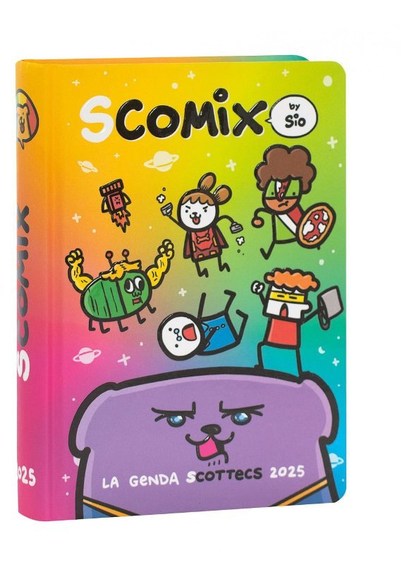 AGENDA 16M MEDIUM SCOMIX CIAOVENGERS FRANCO COSIMO PANINI EDITORE