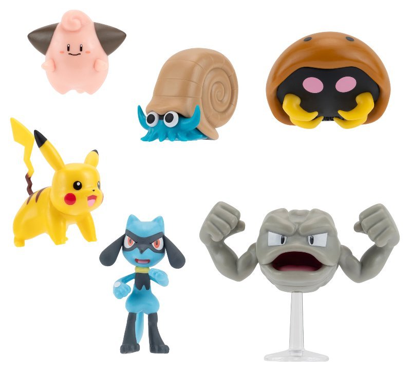 Pokemon confezione deluxe 6 personaggi (Assortimento) 4 Rei Toys SRL