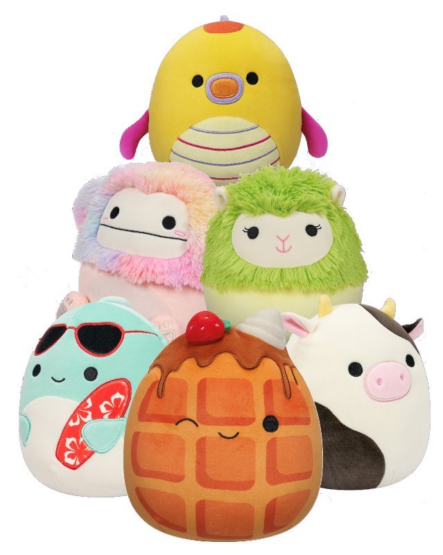 Squishmallows Personaggi 20 cm in CDU (Assortimento) 4 Rei Toys SRL