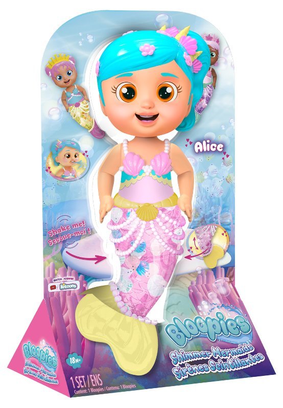 BLOOPIES SHIMMER MERMAIDS ASST. 4 imc