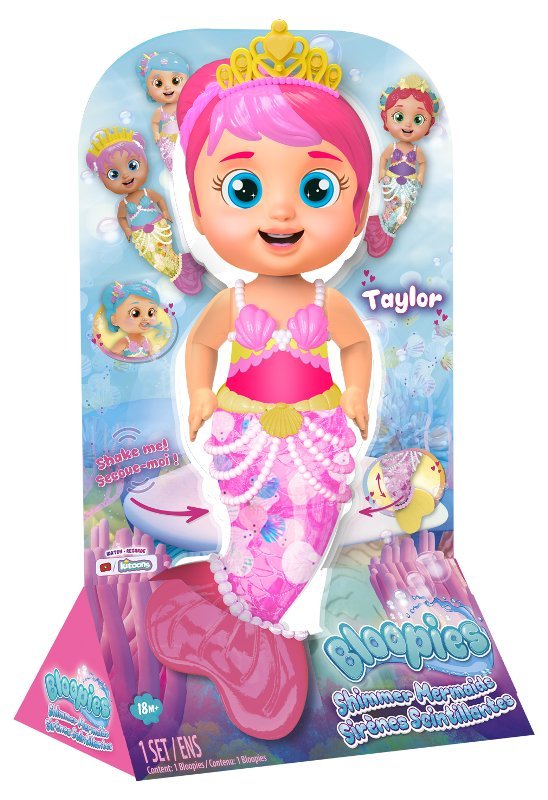 BLOOPIES SHIMMER MERMAIDS ASST. 4 imc