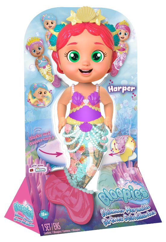 BLOOPIES SHIMMER MERMAIDS ASST. 4 imc