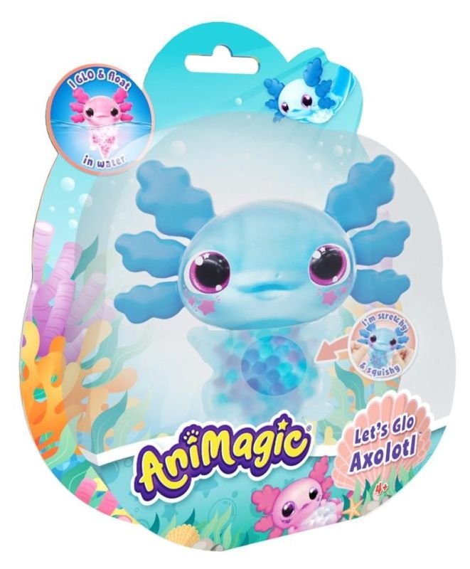 Animagic Let's Glo Axolotl Assortment Goliath Games