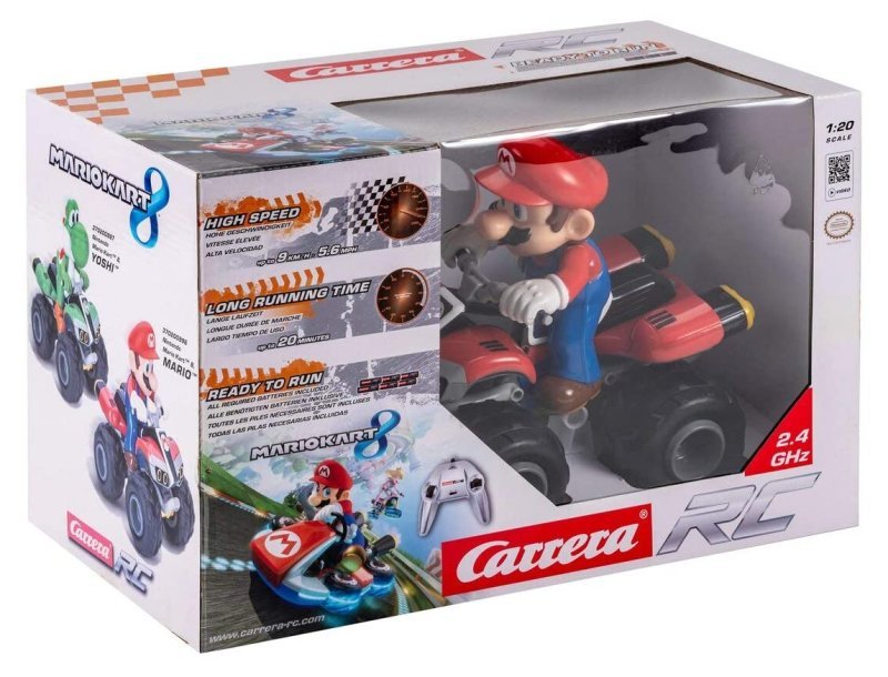 2,4GHz Mario Kart, Mario - Quad Carrera (distr. STADLBAUER M. V. GMBH)