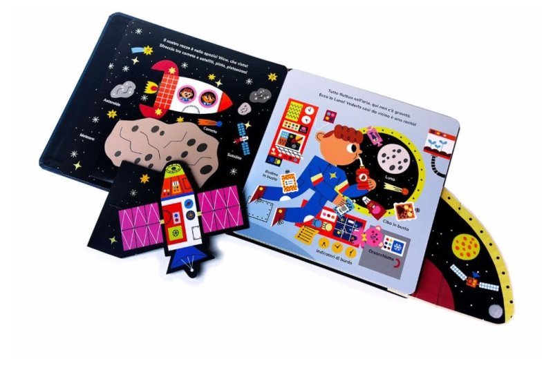 VIAGGIO SULLA LUNA. STACCA, GIOCA, IMPAR (GIUNTI EDITORE - BOARD BOOKS) Giunti Editore S.P.A. (libretti per bambini)