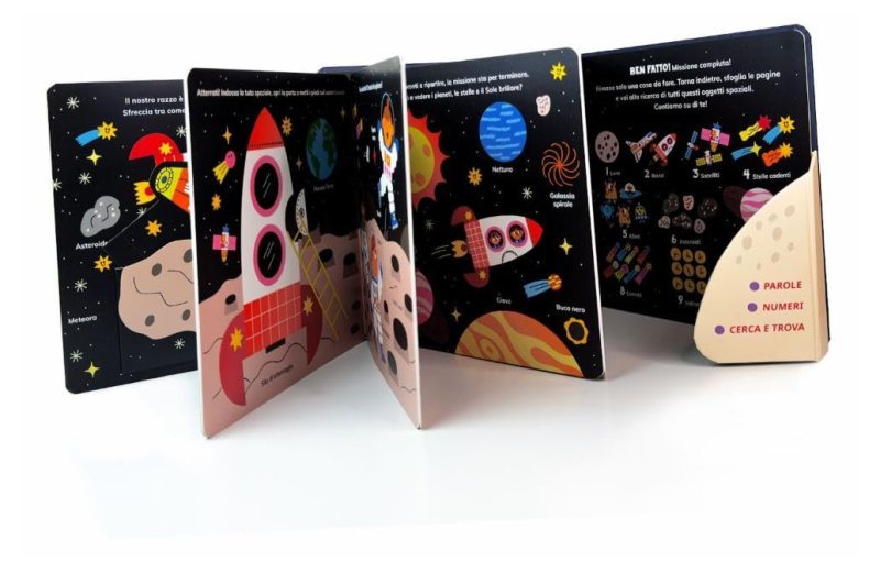 VIAGGIO SULLA LUNA. STACCA, GIOCA, IMPAR (GIUNTI EDITORE - BOARD BOOKS) Giunti Editore S.P.A. (libretti per bambini)