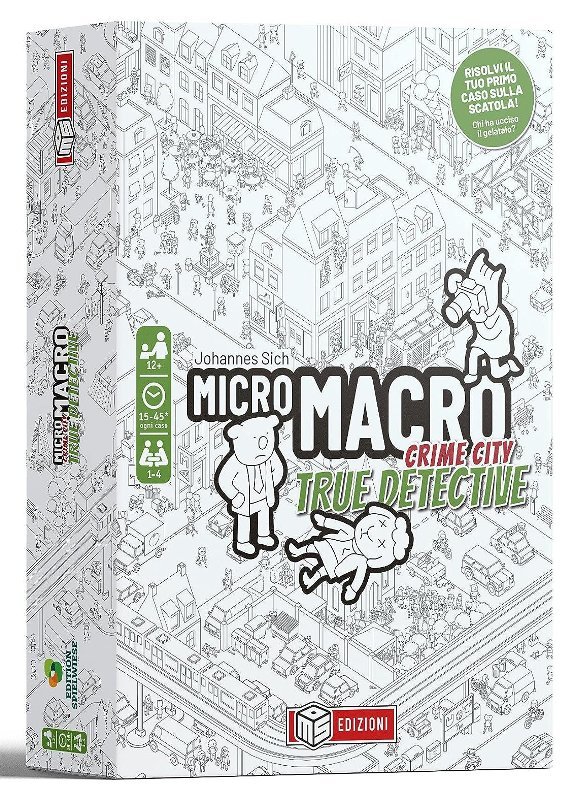 MICROMACRO: CRIME CITY TRUE DETECTIVE MS Edizioni - MAGIC STORE SRL