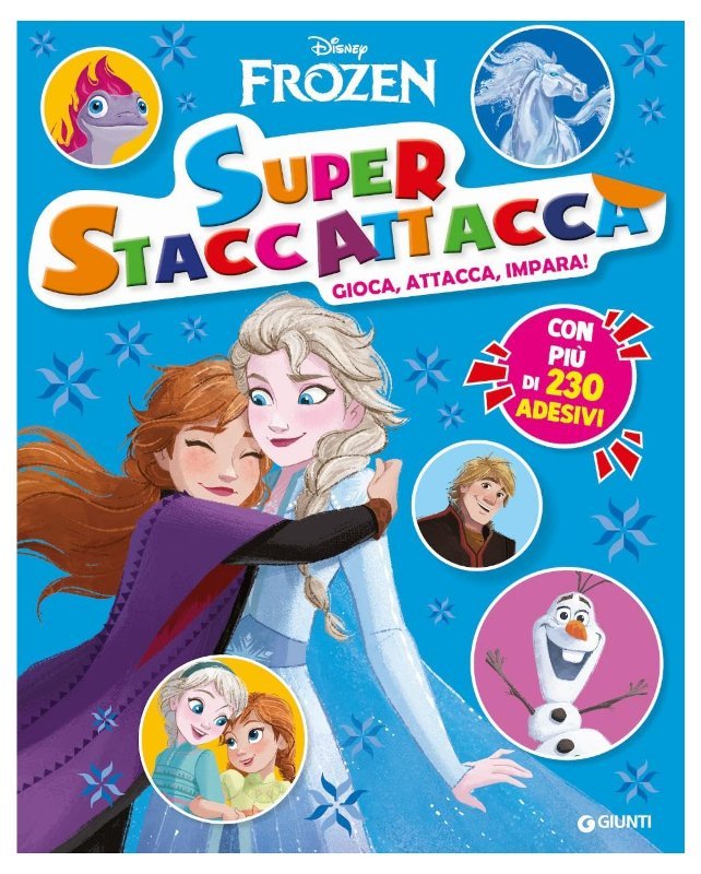LIBRO FROZEN SUPERSTACCATTACCA SPECIAL (WALT DISNEY) Giunti Editore S.P.A. (libretti per bambini)