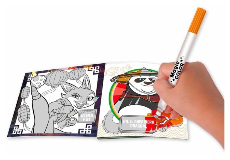 KUNG FU PANDA 4. ALBO MAGICO (PON PON EDIZIONI - KUNG FU PANDA) Giunti Editore S.P.A. (libretti per bambini)