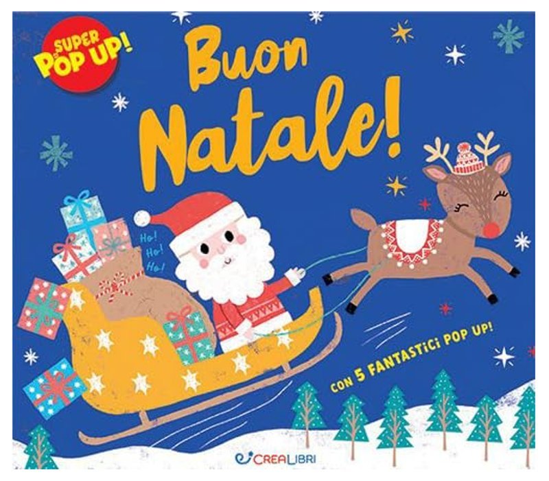 LIBRETTO SUPER POP-UP BUON NATALE Edicart Style SRL (Libri per bambini)