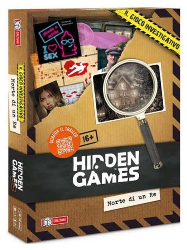 HIDDEN GAMES MORTE DI UN RE Edicart Style SRL (Libri per bambini)