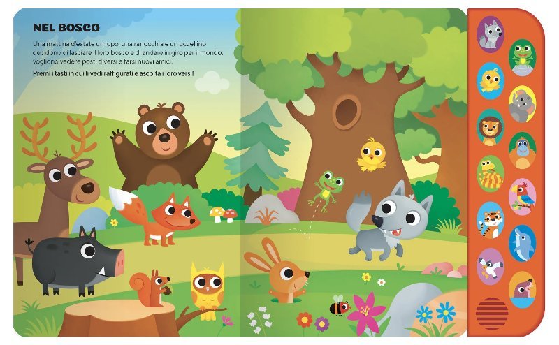 ANIMALI (DAMI EDITORE - PREMI E ASCOLTA) Giunti Editore S.P.A. (libretti per bambini)