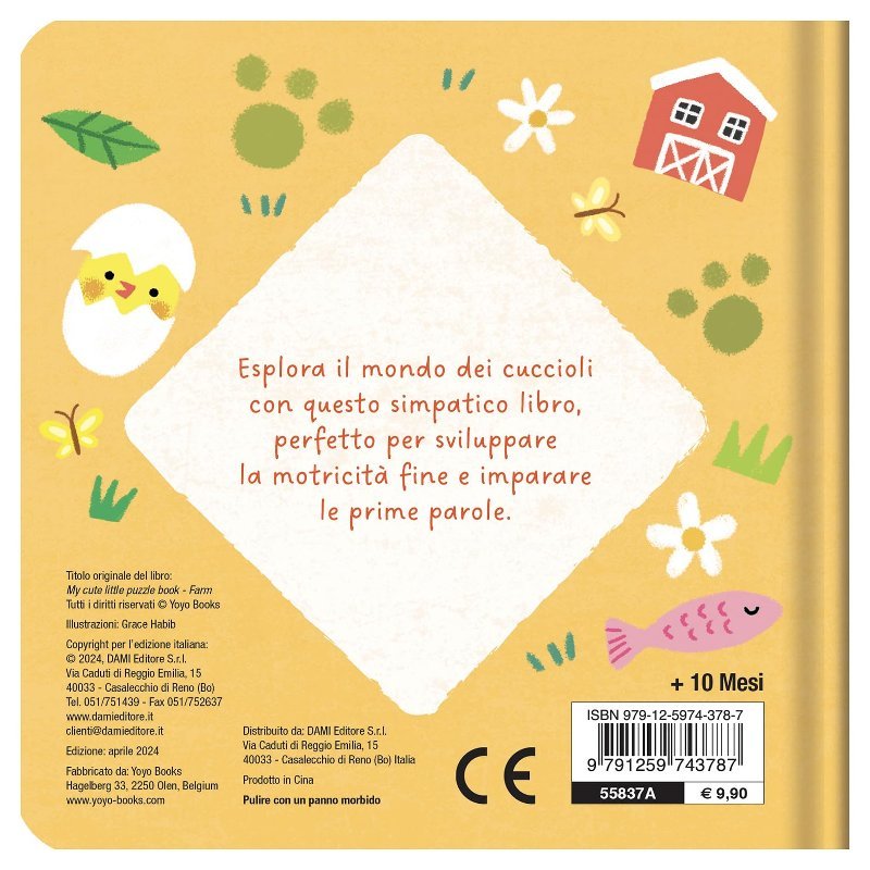 LIBR.IL MIO PRIMO LIBRO DEI CUCCIOLI (DAMI EDITORE) Giunti Editore S.P.A. (libretti per bambini)