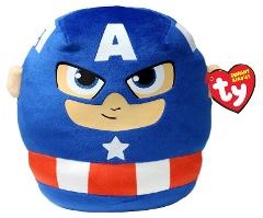 SQUISH A BOOS 22cm CAPTAIN AMERICA TY (distr. Binney & Smith)