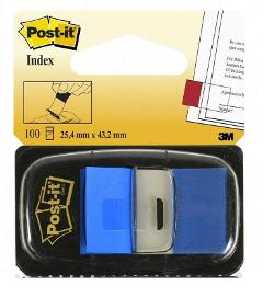 Post-it Index segna pagina colore BLU 3m